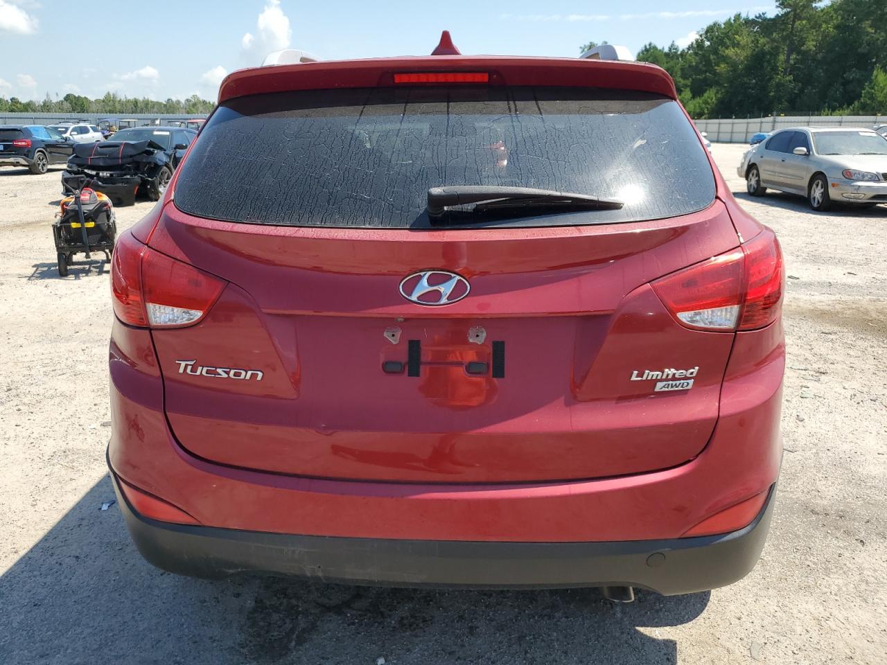 2014 Hyundai Tucson Gls VIN: KM8JUCAG0EU851233 Lot: 61577065