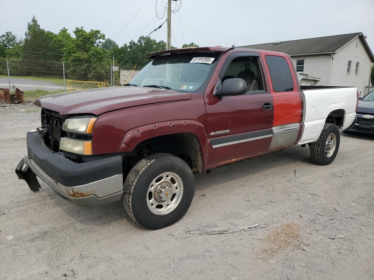 2003 Chevrolet Silverado K2500 Heavy Duty იყიდება York Haven-ში, PA - Front End