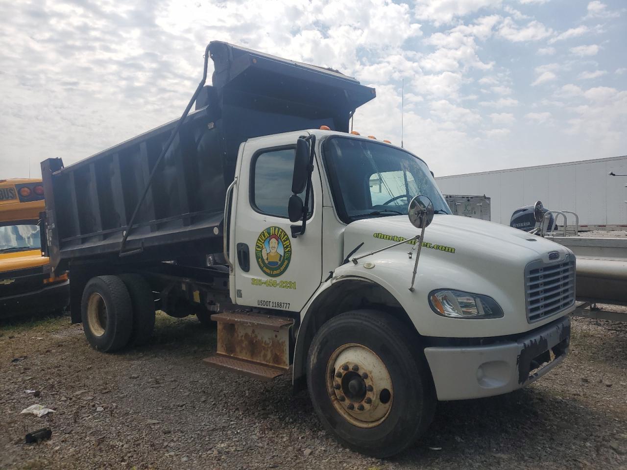 2014 Freightliner Business Class M2 Dump Truck for Sale in Central Square, NY - Frame Damage