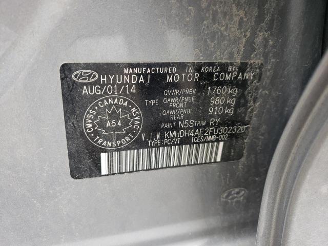 2015 HYUNDAI ELANTRA SE  