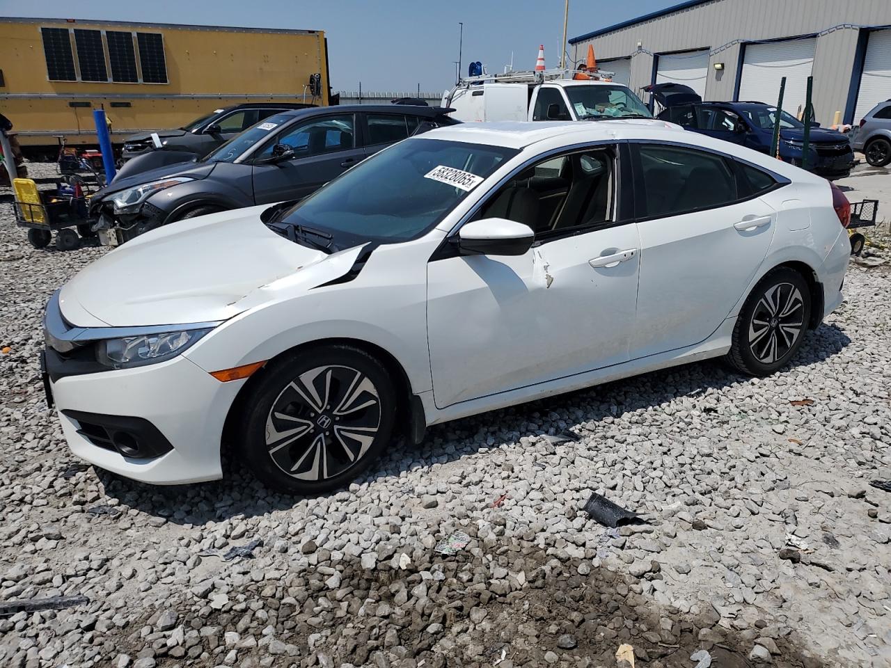 2018 Honda Civic Exl for Sale in Cahokia Heights, IL - Top/Roof