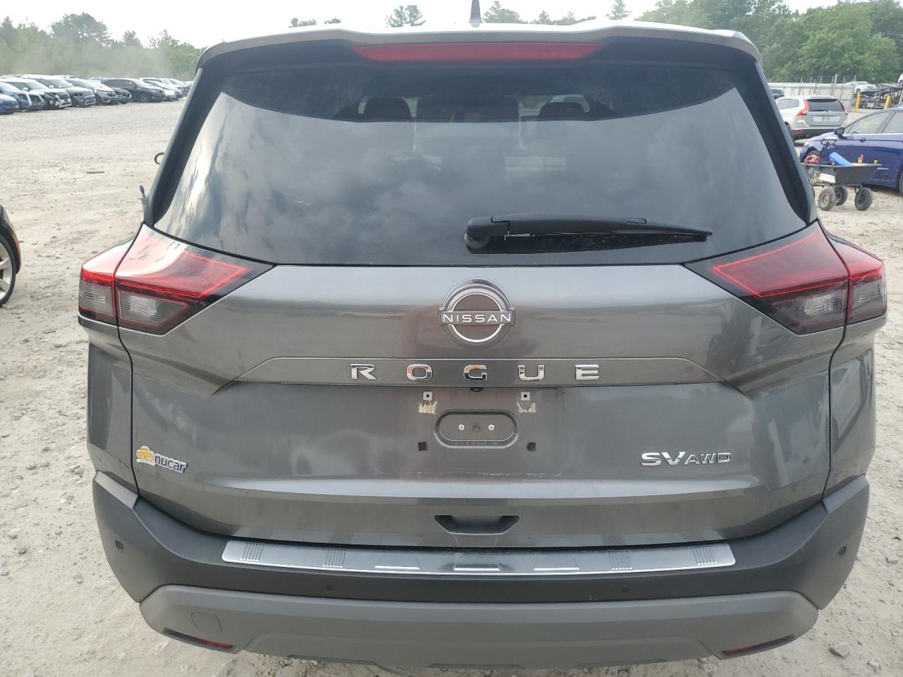 2022 Nissan Rogue Sv VIN: 5N1BT3BBXNC681592 Lot: 60447975
