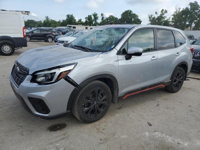  SUBARU FORESTER 2021 Серебристый