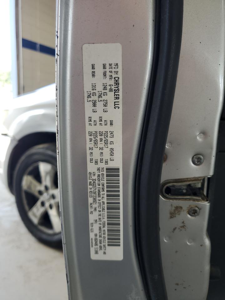 2009 Dodge Journey Sxt VIN: 3D4GG57V39T230921 Lot: 61383045