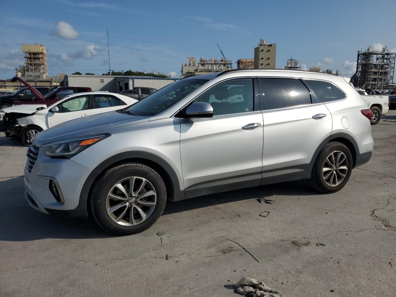 2017 Hyundai Santa Fe Se na sprzedaż w New Orleans, LA - Front End