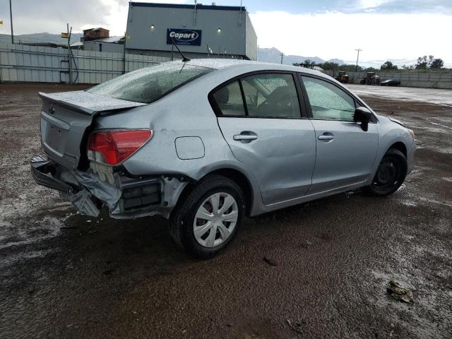 Sedans SUBARU IMPREZA 2015 Srebrny