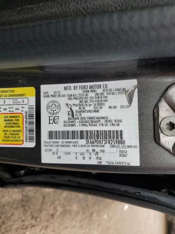 2015 FORD FUSION SE  