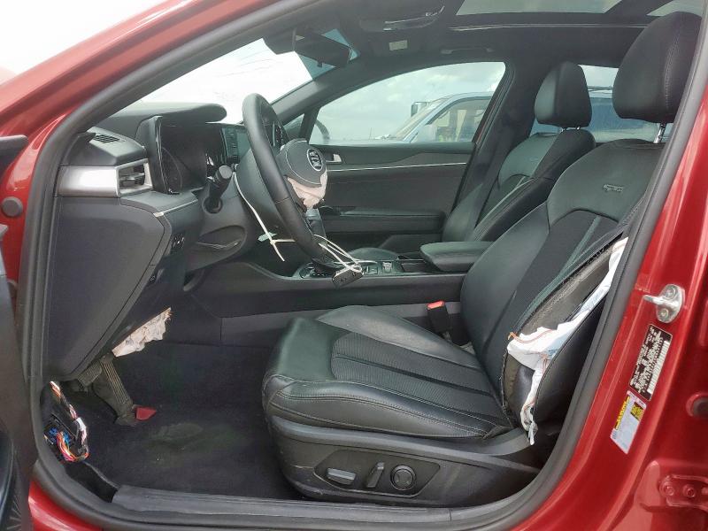  KIA K5 2021 Czerwony