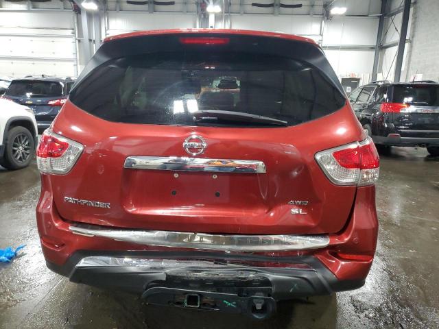  NISSAN PATHFINDER 2013 Red