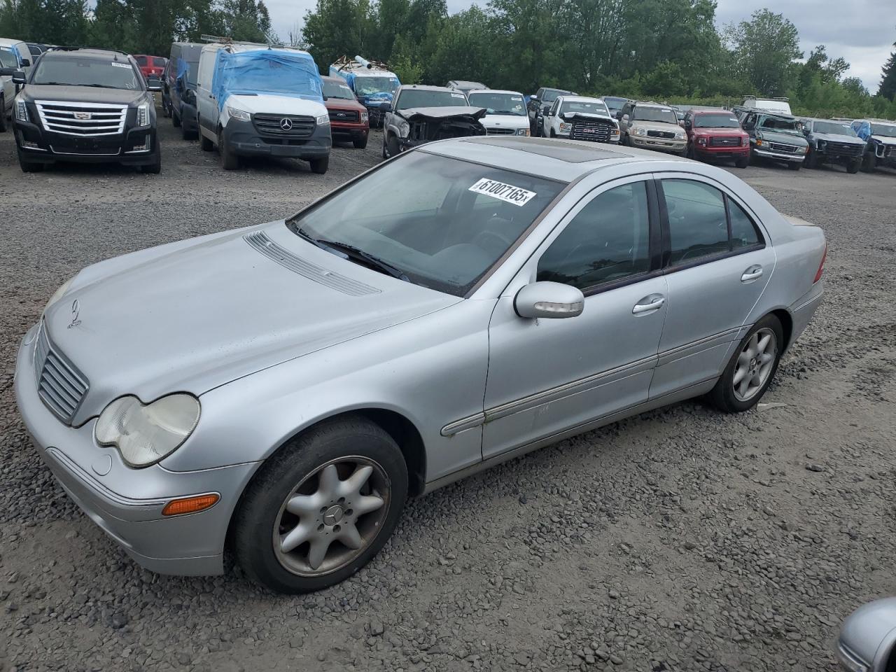 2002 Mercedes-Benz C 320 за продажба в Portland, OR - Front End