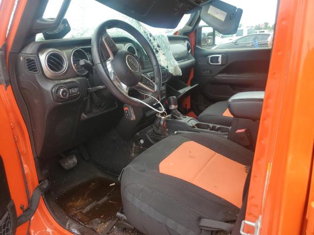  JEEP WRANGLER 2018 Pomarańczowy