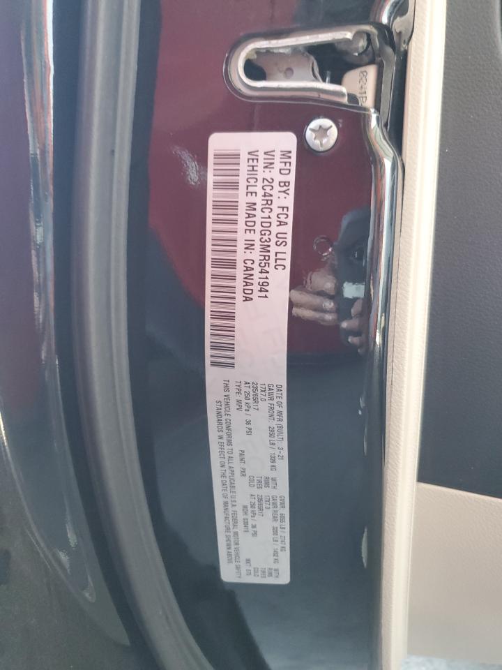 2021 Chrysler Voyager Lxi VIN: 2C4RC1DG3MR541941 Lot: 62504325