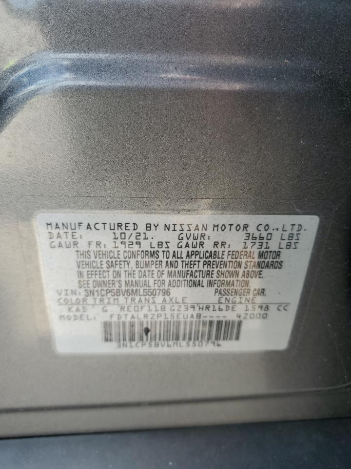 NISSAN KICKS 2021 VIN 3N1CP5BV6ML550796 photo 13