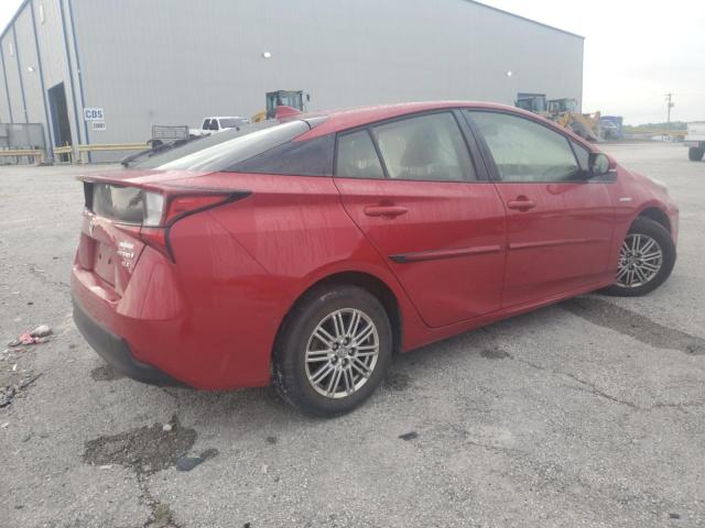  TOYOTA PRIUS 2019 Burgundy