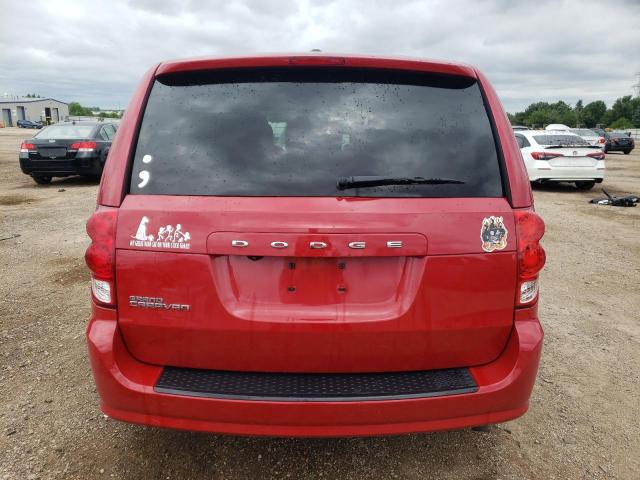  DODGE CARAVAN 2016 Czerwony