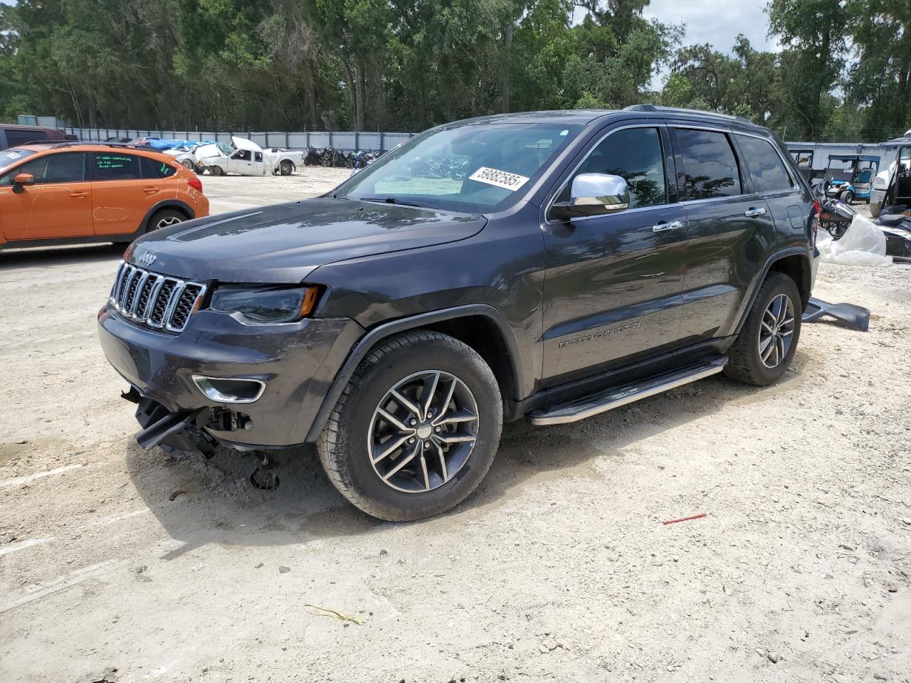 2018 Jeep Grand Cherokee Limited продається в Ocala, FL - Front End
