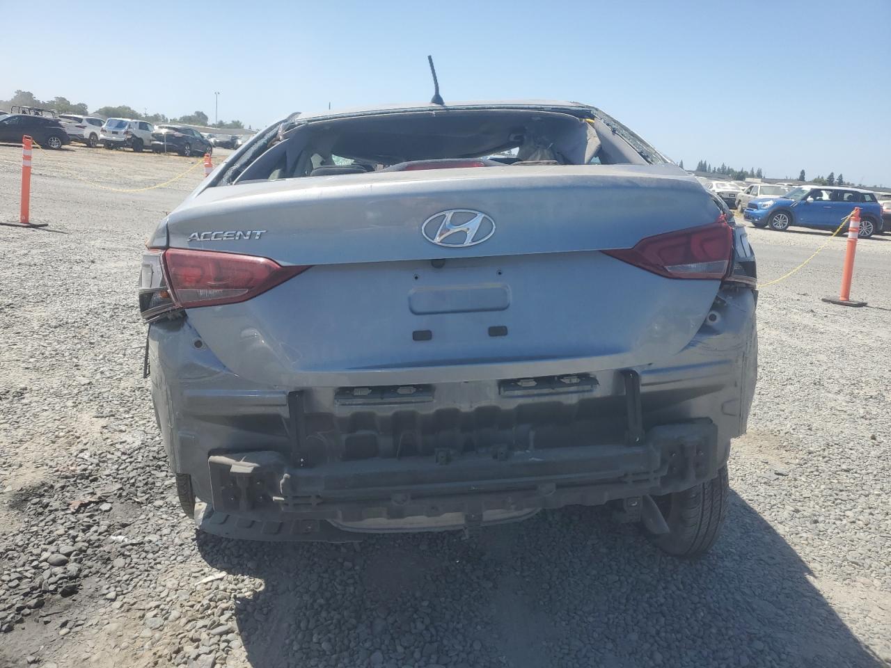2021 Hyundai Accent Se VIN: 3KPC24A67ME133174 Lot: 62605665