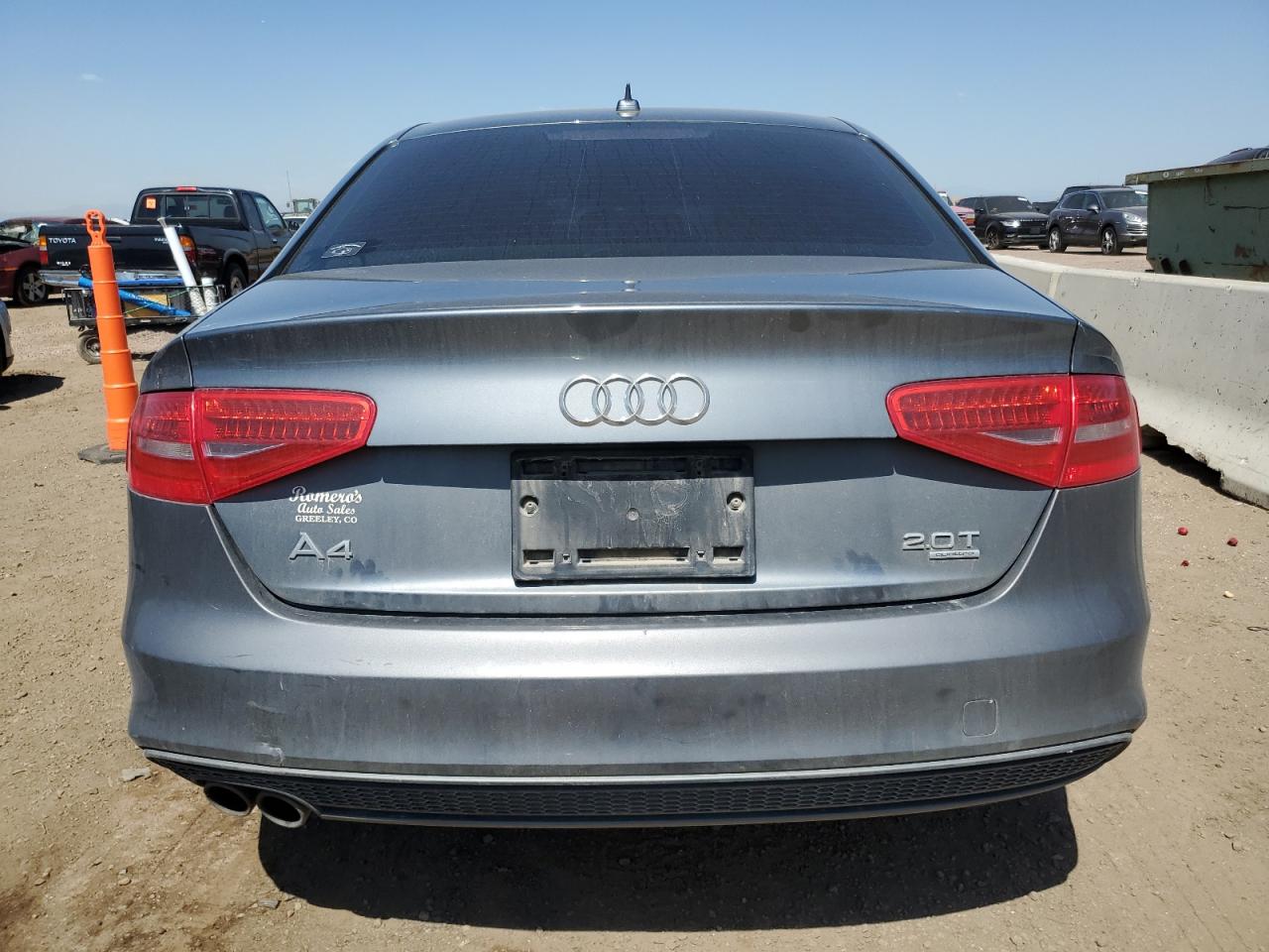 2014 Audi A4 Premium VIN: WAUBFAFL1EN006735 Lot: 61991385