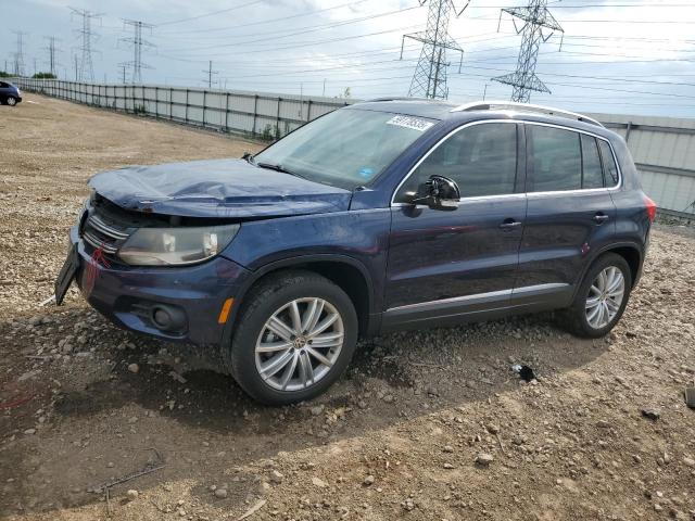  VOLKSWAGEN TIGUAN 2013 Синий