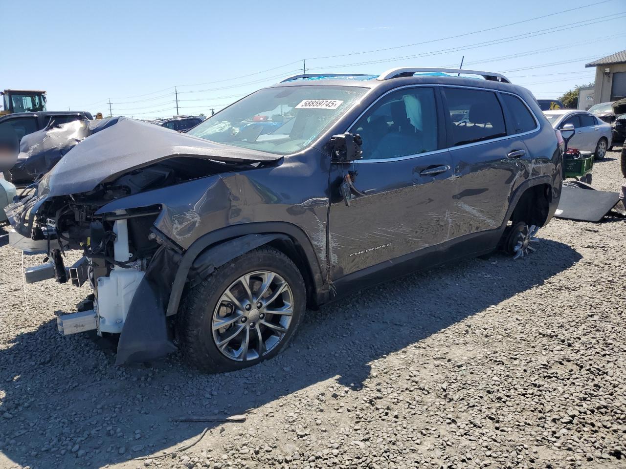 2020 Jeep Cherokee Latitude Plus de vânzare în Eugene, OR - Rollover