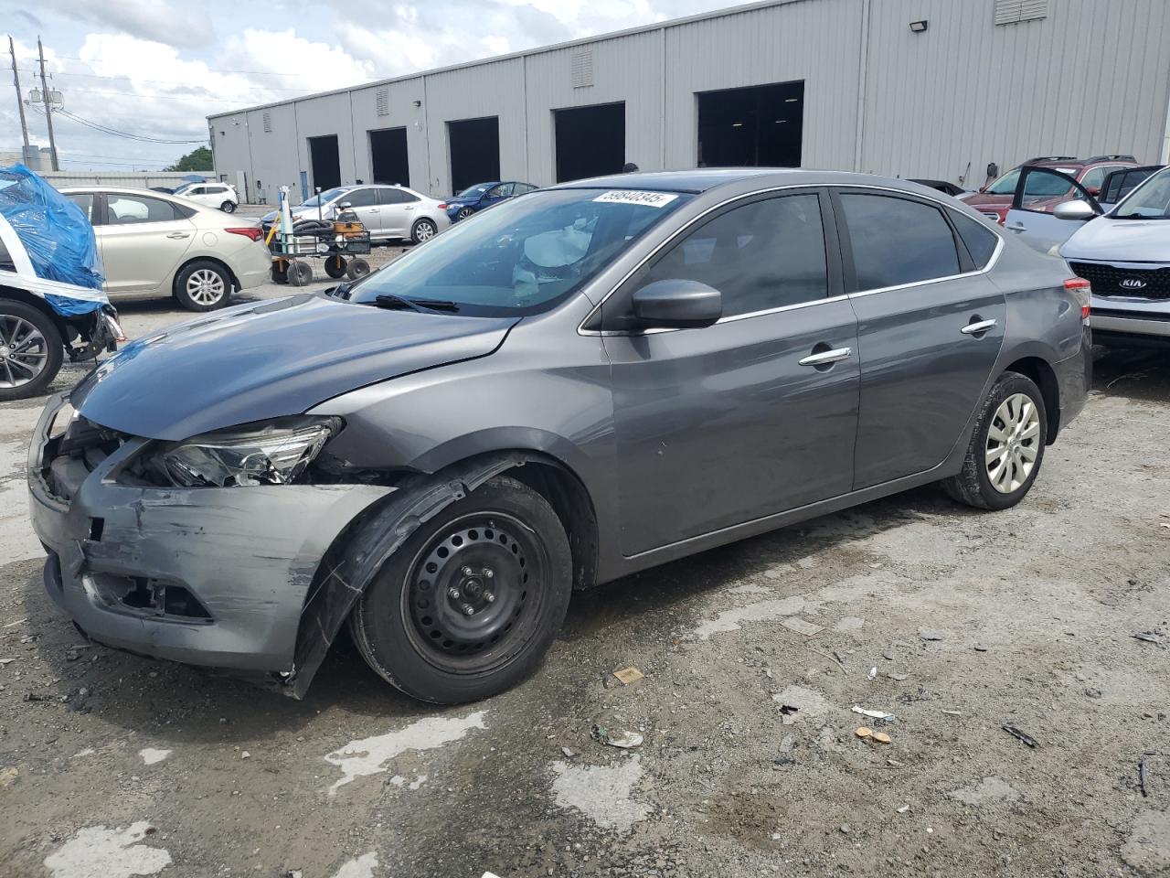 2015 Nissan Sentra S на продаже в Jacksonville, FL - Front End