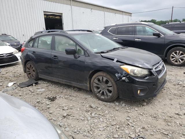  SUBARU IMPREZA 2012 Черный