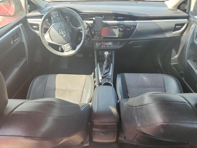 Sedans TOYOTA COROLLA 2015 Red