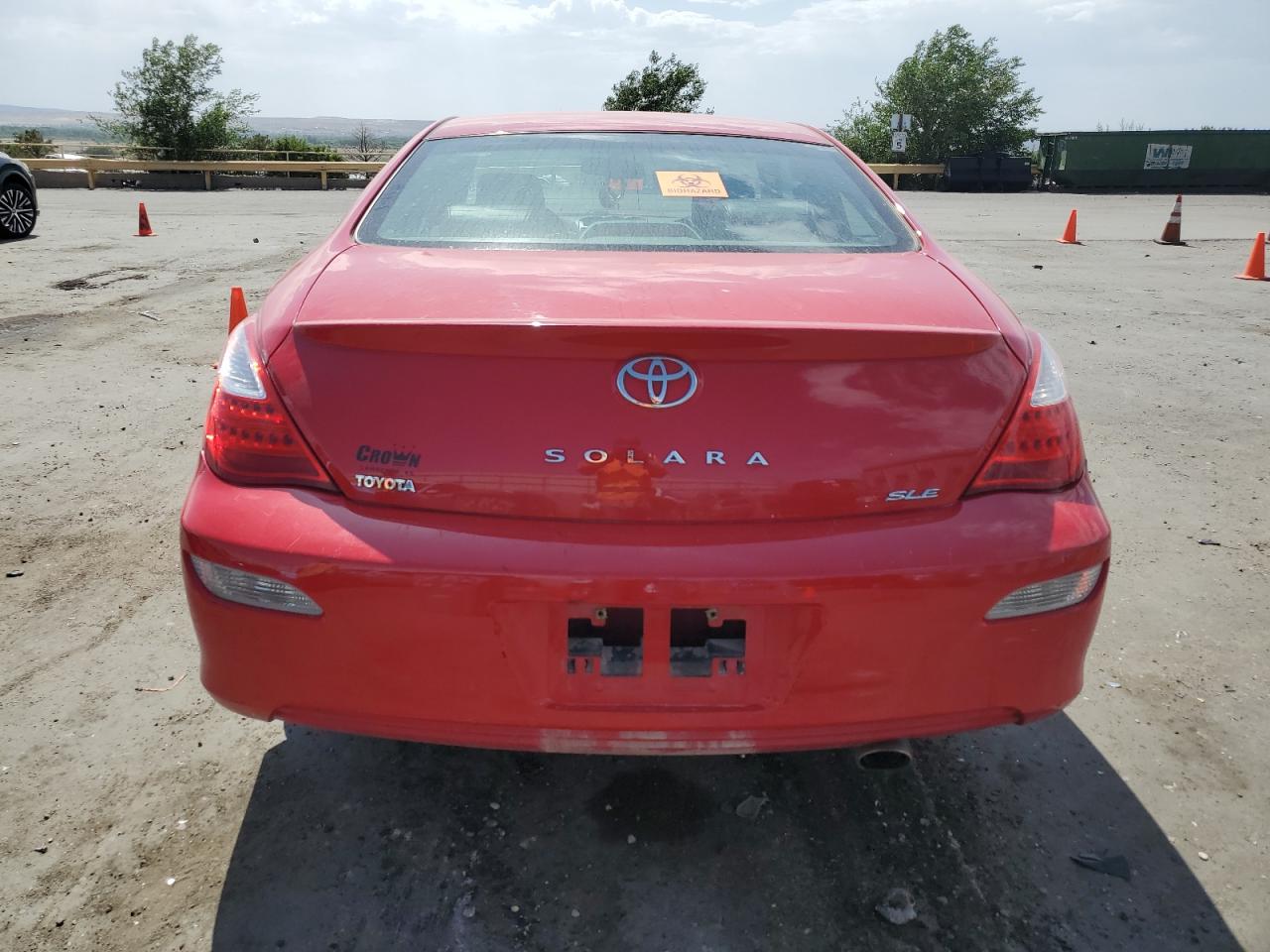 2007 Toyota Camry Solara Se VIN: 4T1CA30P67U135846 Lot: 59384025