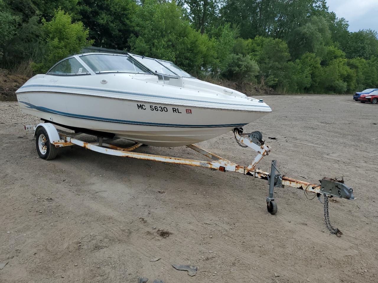 1997 Chris Craft Boat W/Trl იყიდება Davison-ში, MI - Minor Dent/Scratches