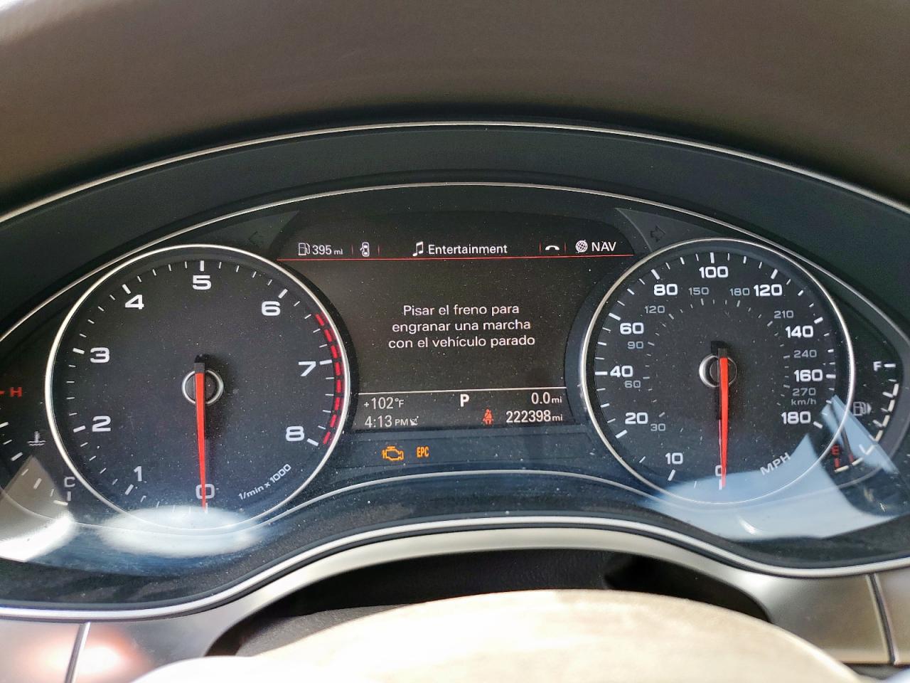 2012 Audi A7 Prestige VIN: WAUSGBFC7CN018288 Lot: 60294955