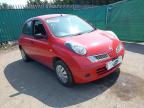 2010 NISSAN MICRA VISI for sale at Copart PETERLEE