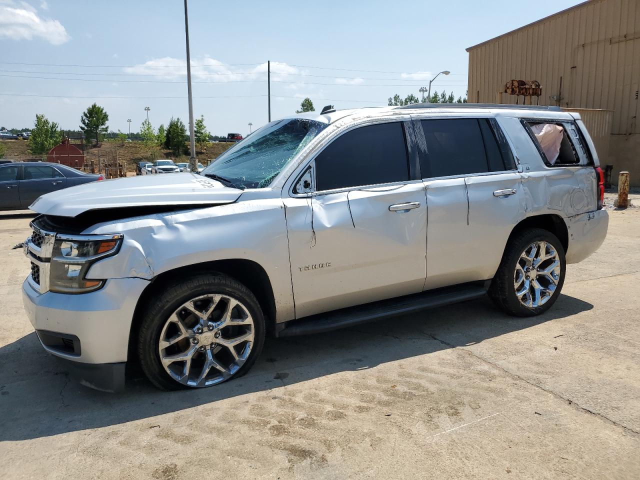 2015 Chevrolet Tahoe C1500 Lt იყიდება Gaston-ში, SC - Rollover