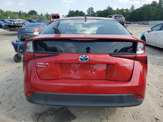  TOYOTA PRIUS 2019 Червоний