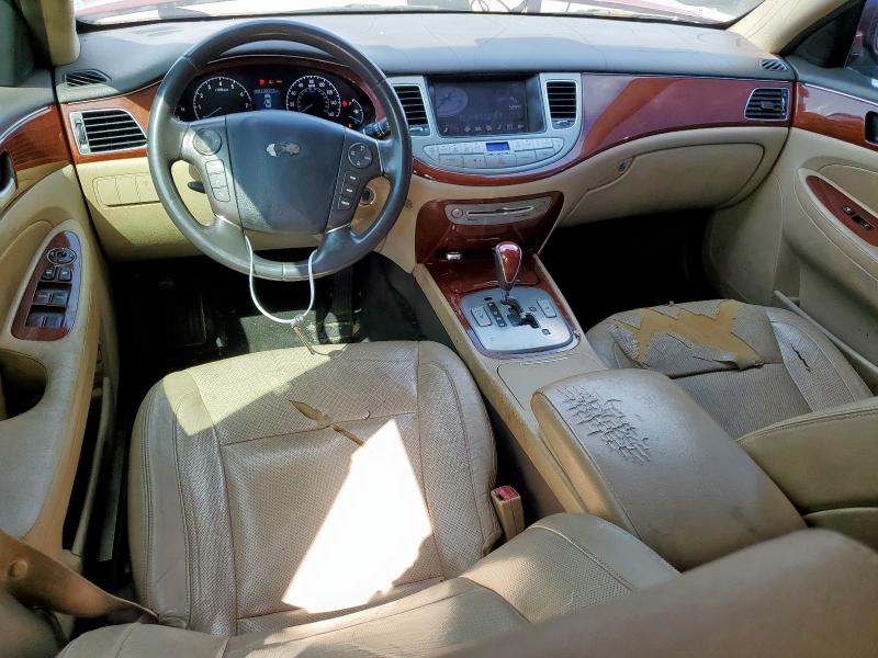 HYUNDAI GENESIS 2012 Burgundy