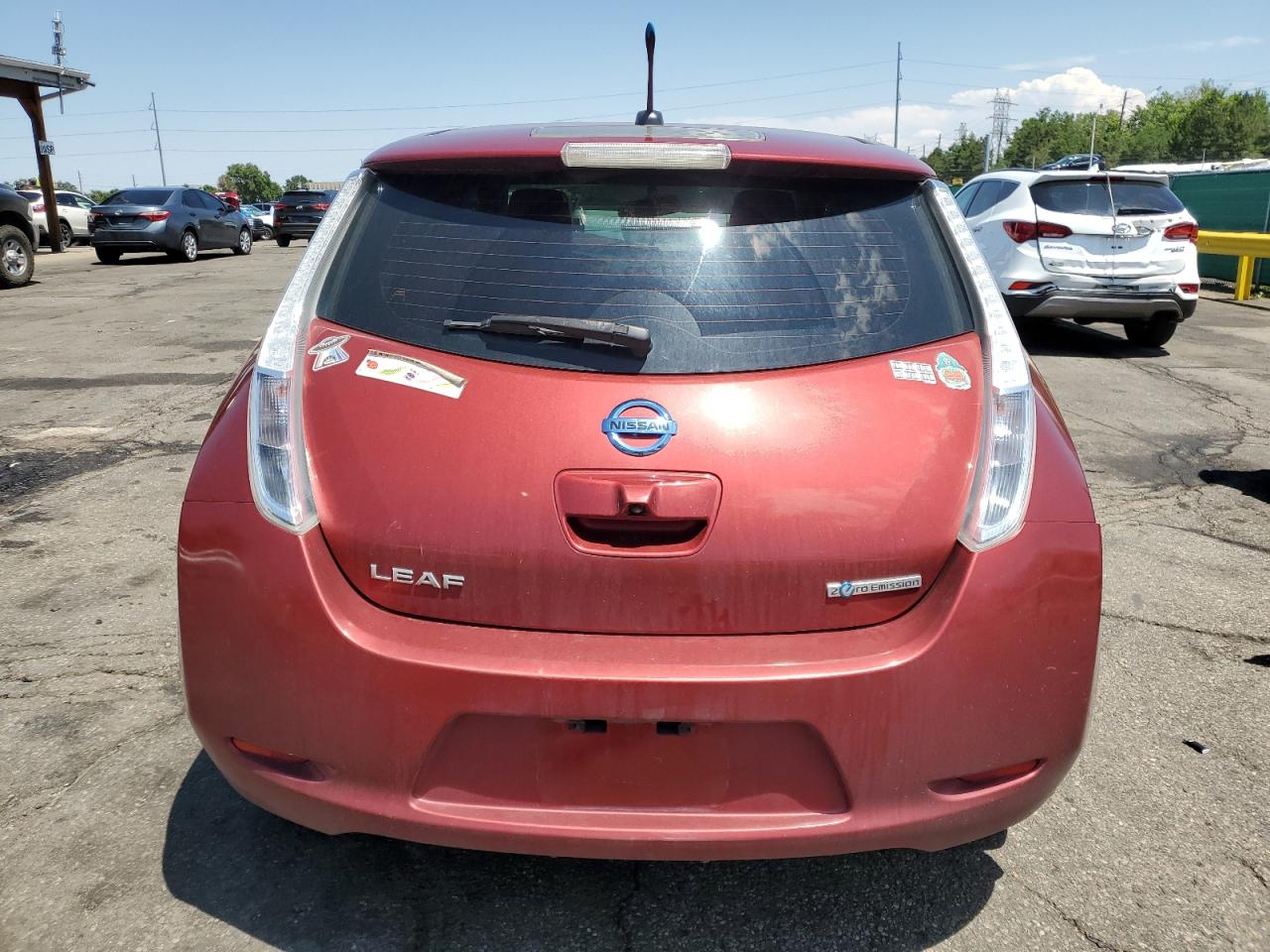 2013 Nissan Leaf S VIN: 1N4AZ0CP9DC407389 Lot: 62788405