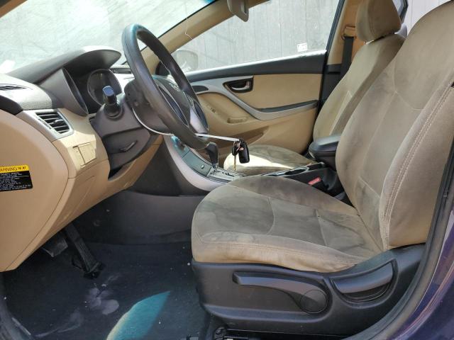  HYUNDAI ELANTRA 2013 Granatowy