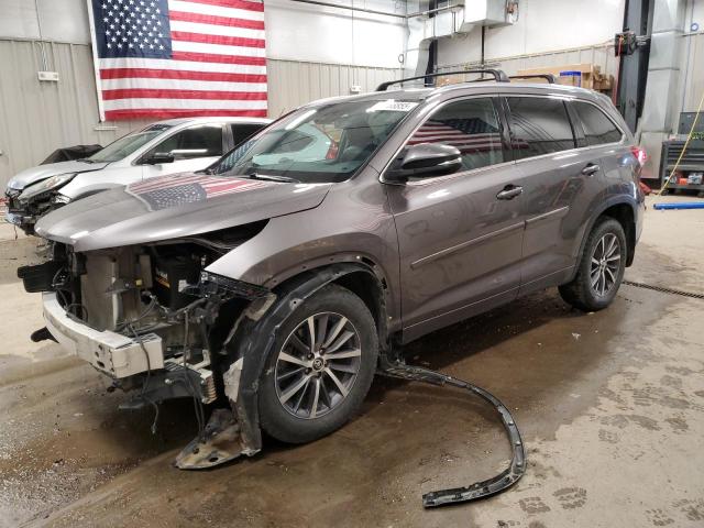  TOYOTA HIGHLANDER 2018 Сірий
