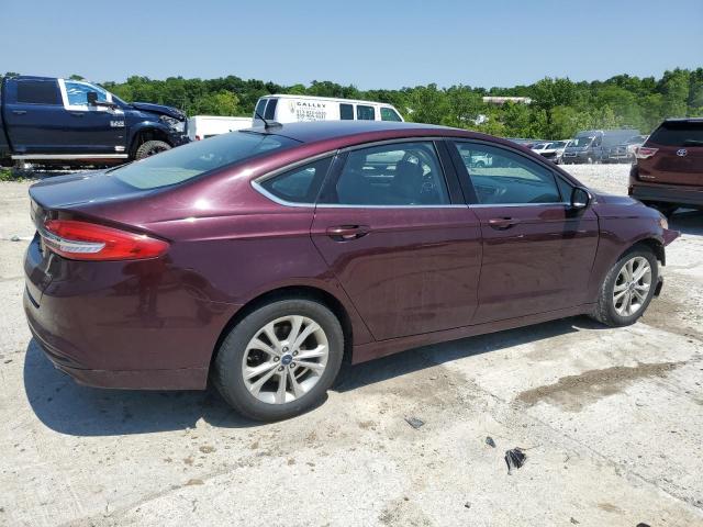  FORD FUSION 2017 Бордовый