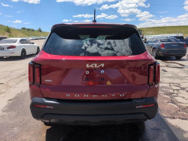  KIA SORENTO 2022 Czerwony