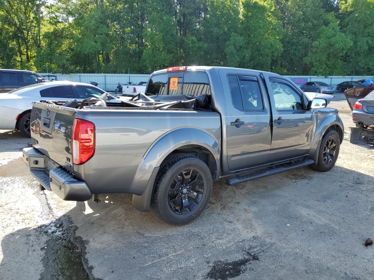 2019 Nissan Frontier S grey null gas 1N6AD0ERXKN715385 photo #4