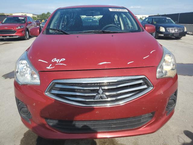  MITSUBISHI MIRAGE 2018 Czerwony