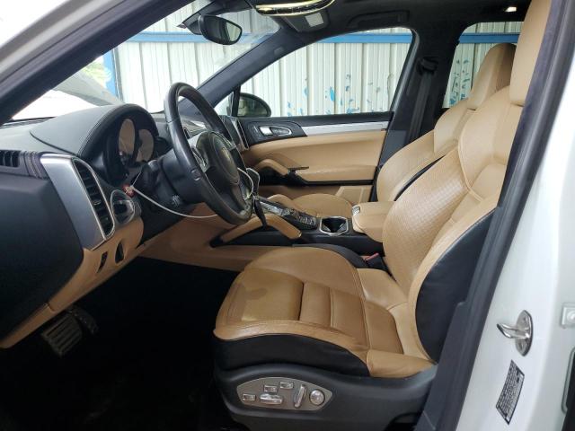 Parquets PORSCHE CAYENNE 2014 Biały