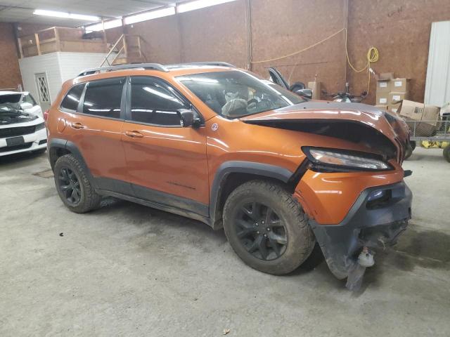  JEEP CHEROKEE 2014 Pomarańczowy