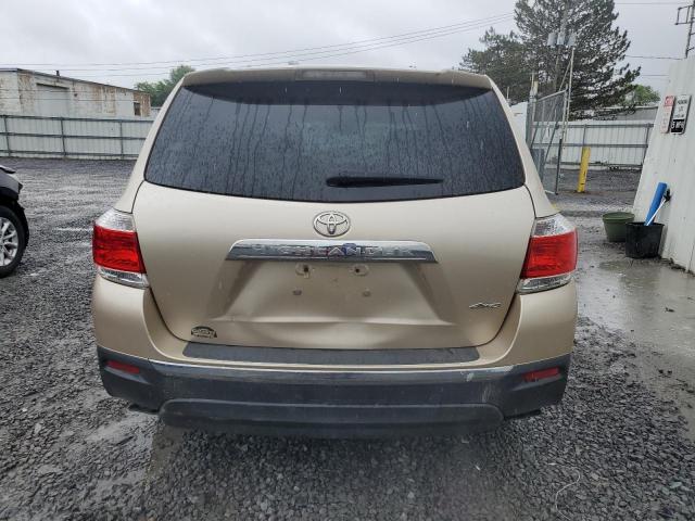  TOYOTA HIGHLANDER 2013 Gold