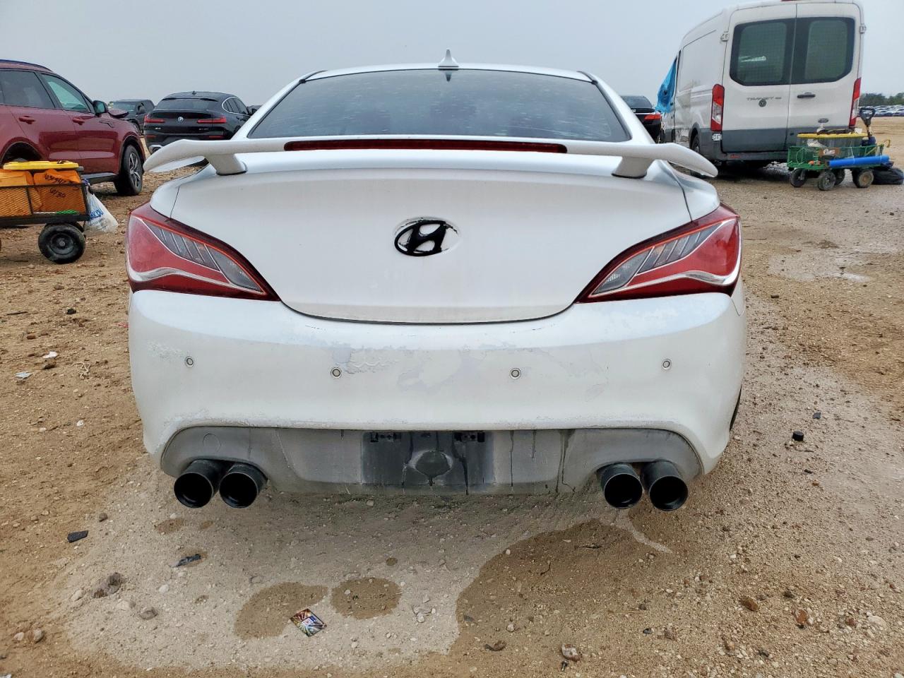 2015 Hyundai Genesis Coupe 3.8L VIN: KMHHU6KJ5FU125590 Lot: 63104385