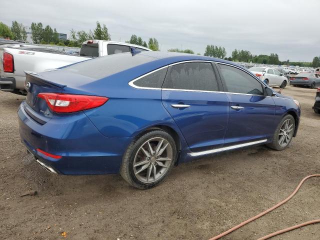  HYUNDAI SONATA 2015 Синий