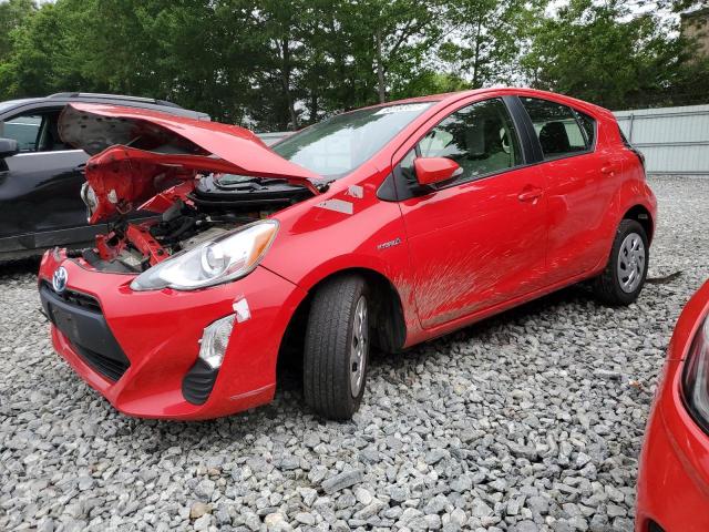  TOYOTA PRIUS 2016 Czerwony