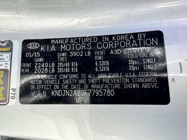 2015 KIA SOUL   