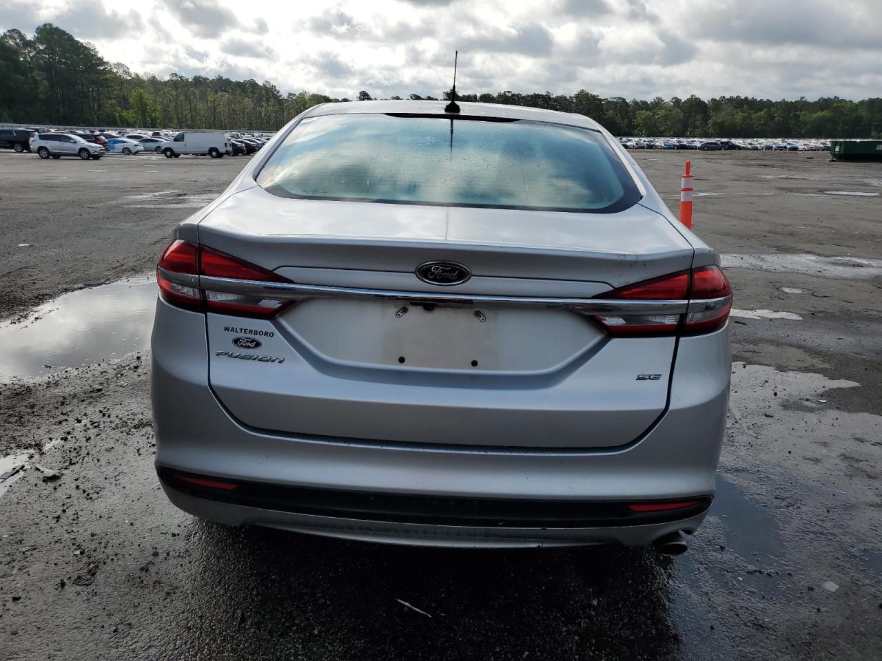 2017 Ford Fusion Se VIN: 3FA6P0H76HR150445 Lot: 59862095