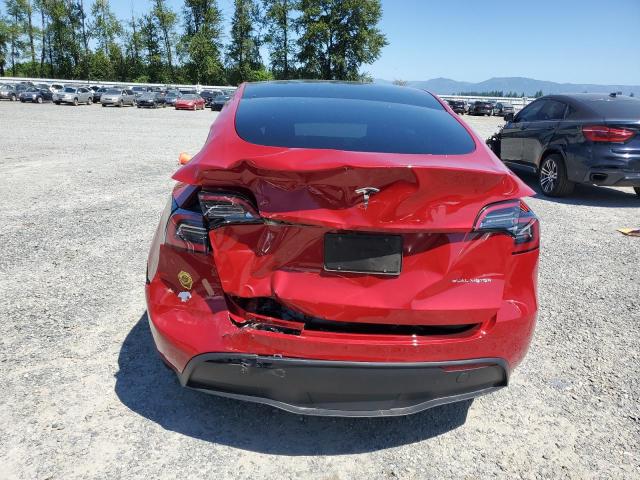  TESLA MODEL Y 2023 Czerwony
